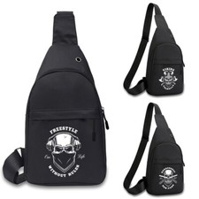 Borsa da uomo petto confezione borsa sportiva da viaggio borsa a tracolla imbracatura zaino a croce esterno 