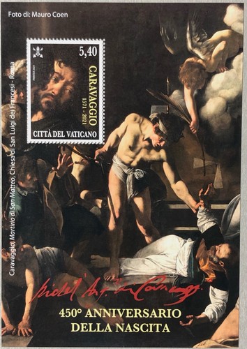 Vaticano 2021 foglietto 450 - vaticano, 450°