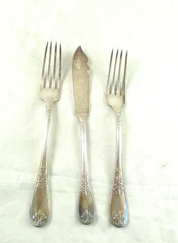 Grandi posate forchetta - posate,