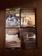 Dvd Storia Grecia Classica, Fascismo, Templari, Romanov, Caduta Muro Berlino