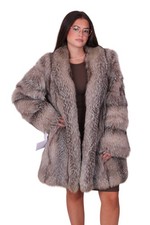 Giacca pelliccia volpe coat - pelliccia,