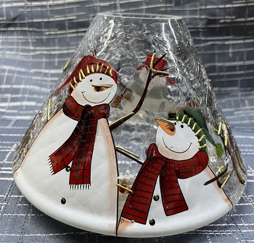 Candela yankee pupazzo neve - candela,