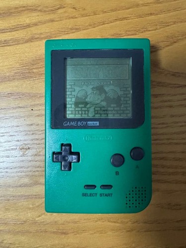 Nintendo game boy pocket green - pocket,