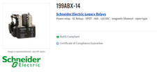 SCHNEIDER ELECTRIC 199ABX-14