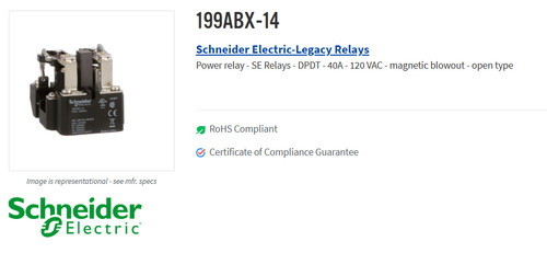 Schneider electric 199abx - schneider,