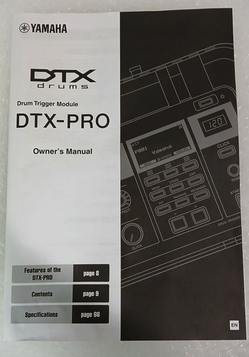 Yamaha dtx pro - yamaha, trigger