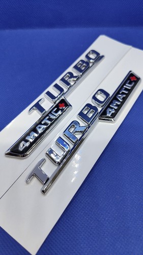 Logo turbo 4matic 140mm - 2,