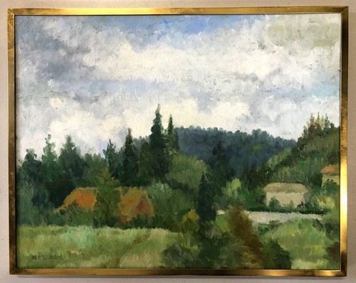 Antico quadro dipinto - quadro, olio