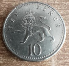 10 PENCE del 1992 - Regina