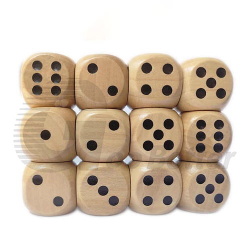 Dadi legno 25 30 mm - in,