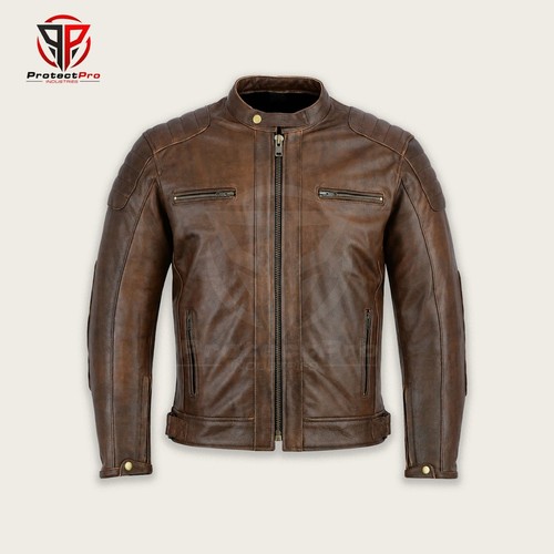 Giacca vera pelle moto - in, da