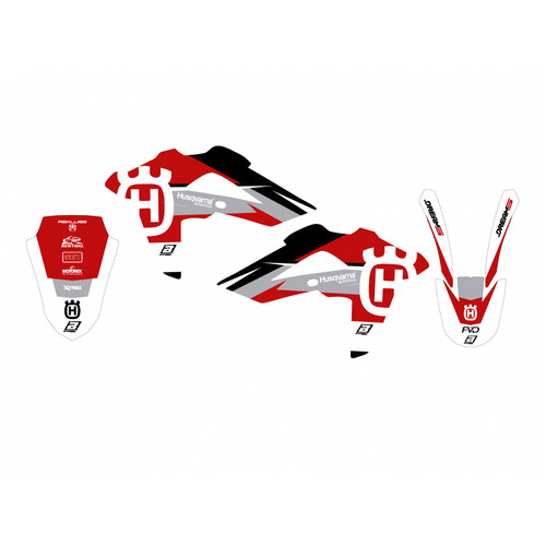 Kit adesivi grafiche husqvarna - grafiche,