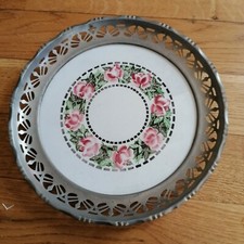 Vassoio Liberty Porcellana