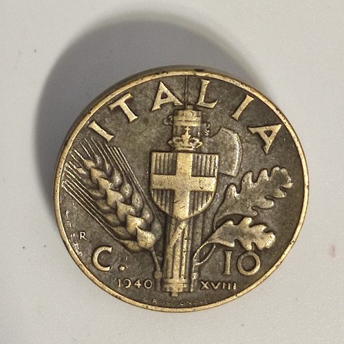 Italia centesimi 1939 1941 - italia, 1939-1941