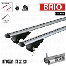 BARRE DA TETTO PORTATUTTO PER FIAT CROMA DAL 2007 AL 2010 ALLUMINIO ANTIFURTO