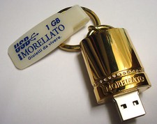 PORTACHIAVI MORELLATO CON  USB 1GB SD2901   (LISTINO 98€)