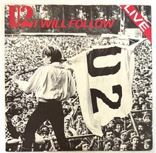U2 -I Will Follow- Rare German 7" + Unique Picture Sleeve  (Vinyl Record)