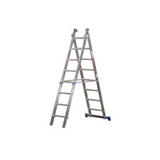 SCALA ALL. AZZURRA 12+12 GRADINI H 360-640 CM