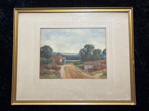 Farm lane paesaggio - lane,,