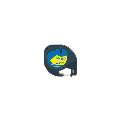 Yellow 12mmx4m plastica - 12mmx4m,