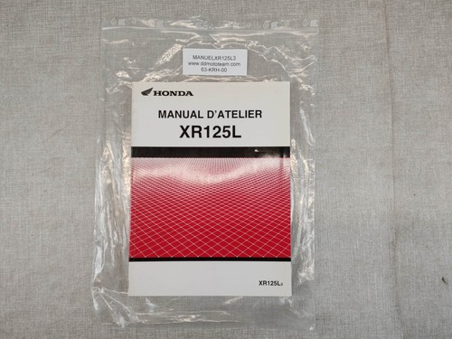 Manuel atelier 125l 2003 - d'atelier,