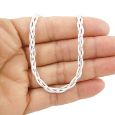 Collana serpente argento