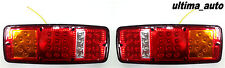 2X 24V 33 LED FARI DI STOP POSTERIORI PER RIMORCHIO CAMION FURGONE