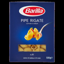 Barilla 091 Pipe Rigate 500gr