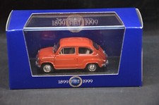 BRUMM 1/43 FIAT 1899-1999 FIAT 600D BERLINA 1960 ROSSO 135 R316-11