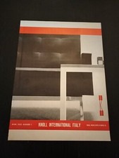 1961 KNOLL INTERNATIONAL ITALY MOBILI  DESIGN 1960s VINTAGE AD PUBBLICITA