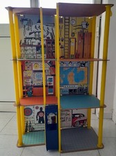 QUARTIER GENERALE 004 BIG JIM GIOCATTOLO VINTAGE ANNI 80 ALTEZZA 110 CM