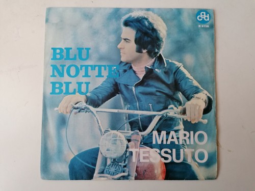 Mario tessuto blu notte - tessuto, "blu