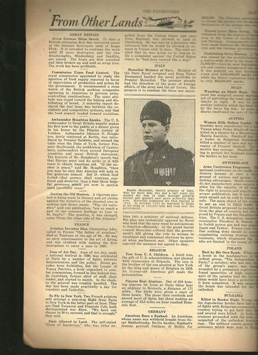 1925 benito mussolini mag - 1925, in