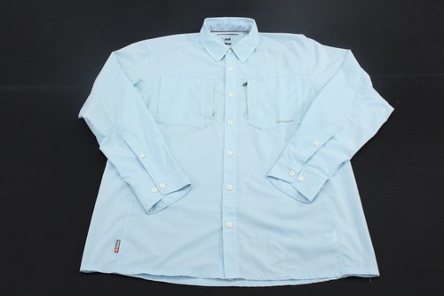 Simms fishing button shirt - button,