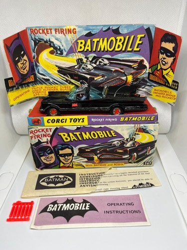Corgi toys 267 batmobile - corgi,