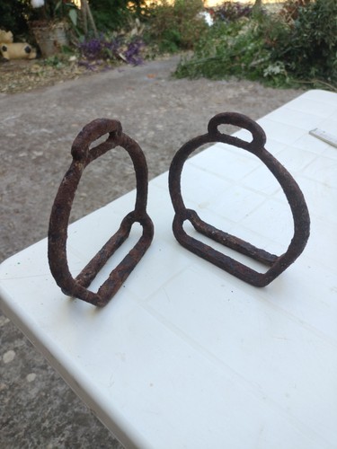 Antico ferro cavallo sella - ferro,