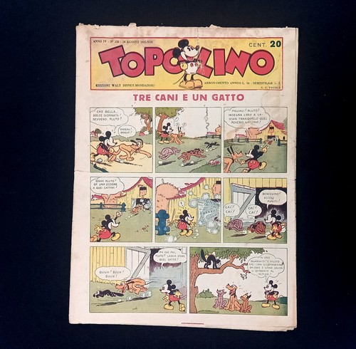 Topolino giornale 138 - giornale,