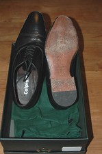 SCARPA UOMO IN PELLE ELEGANTE "CALPIERRE" PRODOTTO ITALIANO TAGLIA 41. 