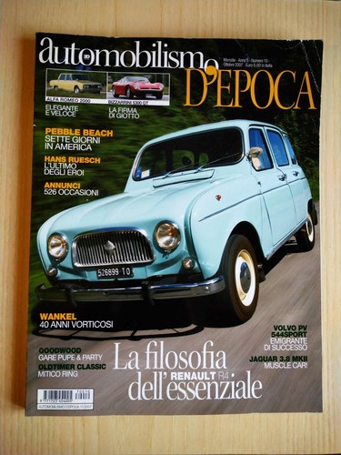 Rivista 2007 automobilismo - 10/2007, "automobilismo