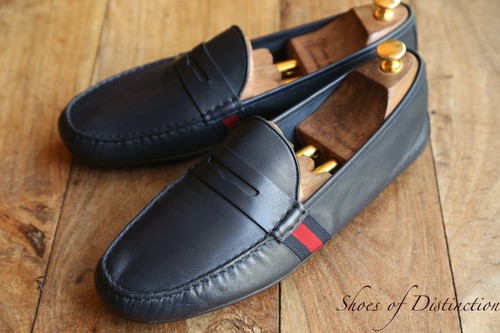 Scarpe mocassini gucci blu - mocassini,