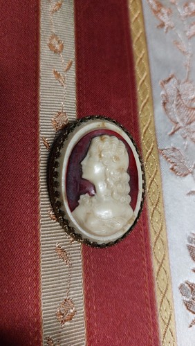 Antico cammeo spilla osso - antico, in