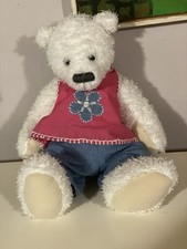 Teddy Bear Orsacchiotto by Russ "Alice" con etichetta Doll Poupee Puppen Vintage