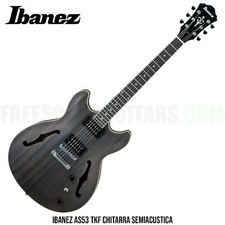 IBANEZ AS53 TKF Chitarra Semiacustica Colore nero satinato