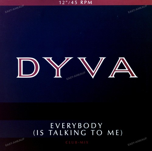 Dyva everybody is - everybody, (is