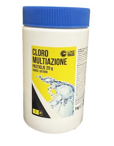 Cloro per piscine multiazione - piscine,