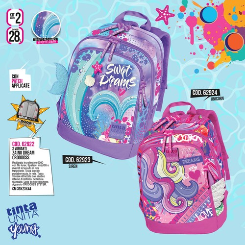 Zaino dream tintaunita young - dream,