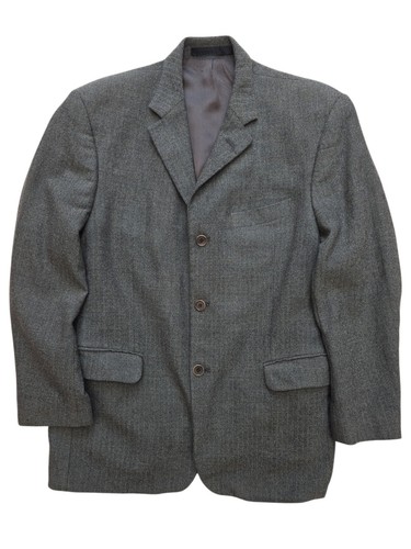 Blazer uomo grigio spina - blazer,