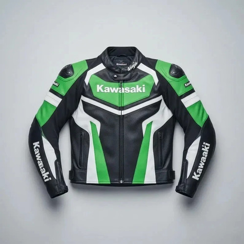 Giacca moto uomo kawasaki - giacca,