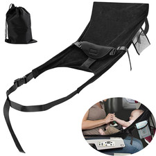 Estensore Sedile Aereo Portatile per Neonati Lettino da Viaggio (16*28 Pollici) Nero