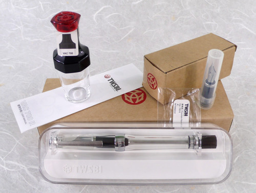 Penna stilografica trasparente - penna,